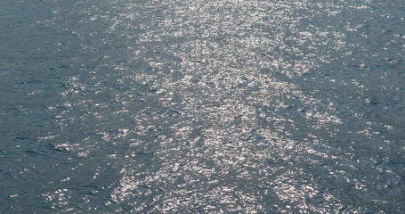 Sea water wave texture in green