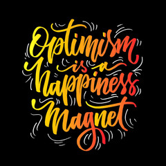 optimism is a happiness magnet