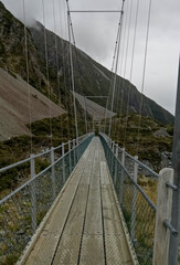 The view inside Mt Cook National Park New Zealand