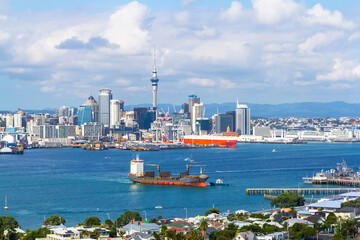 Auckland View from Mt Victoria Devonport Auckland, New Zealand