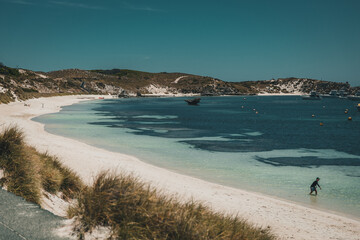 Obraz premium view of the beach
