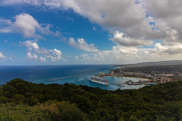 View from mystic mountain Jamaica 