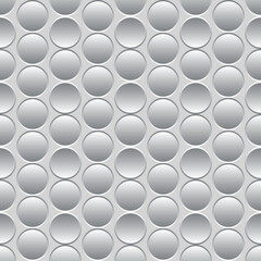 Bubble wrap. Vector interior pattern.