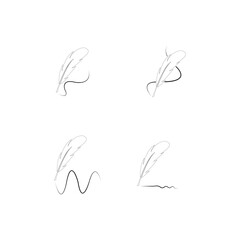 Obraz premium feather pan logo