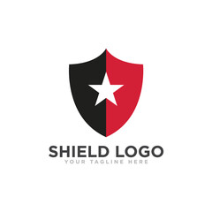 Shield Protection Logo Icon Design Vector
