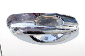 headlight of a modern car