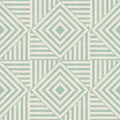Abstract seamless striped geometric pattern on texture background in retro colors. Creative vector pattern for ceramic tile, wallpaper, linoleum, textile, web page background.