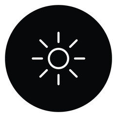 Brightness | Sun | Light | Icon	
