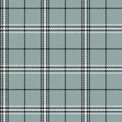 Tartan plaid seamless pattern blue color background. Flannel shirts , Vector illustration for wallpapers, White line color fabric , Scottish cage .