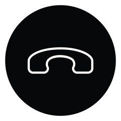 Telephone, Phone, Call, Receiver Button / Icon	
