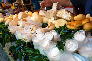 Market events in the streets of Palermo