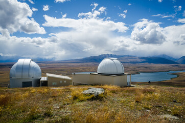 View from Mt John Observatory, Lake Tekapo, New Zealand