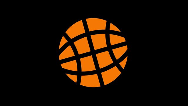 Disc-shaped graphic object with internal lines that rotates in the center in a clockwise direction, of variable dimensions, on a background with a hypnotic, psychedelic and stroboscopic effect.