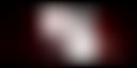 Dark Red vector blur template.