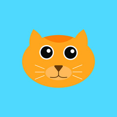 vector illustration of a cat