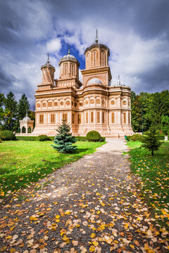 Curtea de Arges, Romania - Arges Monastery, legend of Manole in Wallachia.