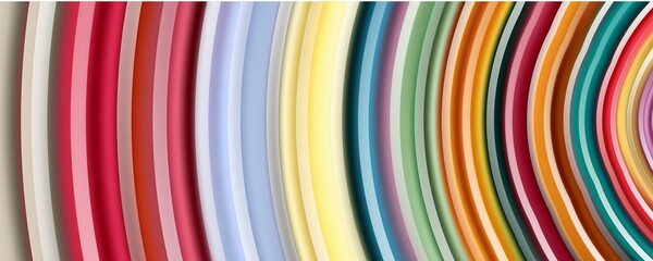 Abstract background with glowing line