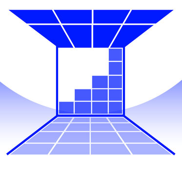 Tiling work icon symbol room