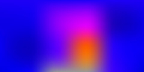 Dark Blue, Red vector blurred layout.