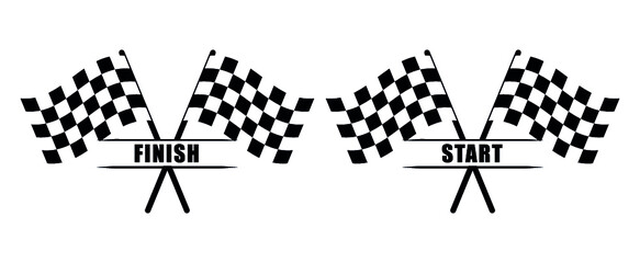 start and finish flag 2