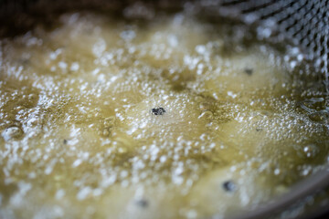 Preparation of Puff pastry dough for the Fried Chinese pastry