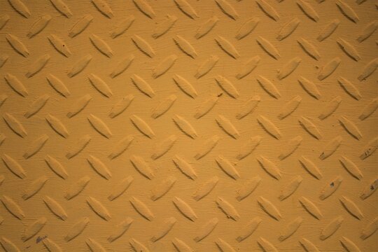evocative image of metal plate texture with abstract relief patterns