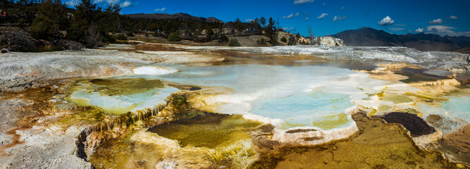 Mammoth Hot Springs, Yellowstone National Park