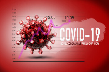 Virus. Corona Virus or Covid-19 Ilustration