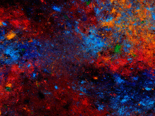 Fototapeta na wymiar red abstract fractal background 3d rendering illustration