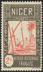 Postage stamps of the France. Stamp printed in the France. Stamp printed by France.