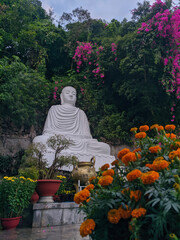 Buddha statue at Marble Mountains, Da Nang,Vietnam
