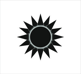 sun icon. illustration for web and mobile design.