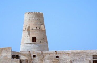Fototapeta na wymiar watch tower of the Arabic heritage village
