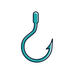 Fishing hook icon