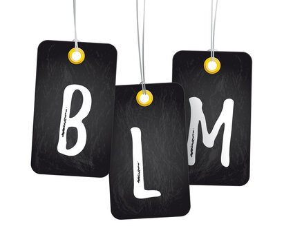 3 Blackboard BLM Stickers