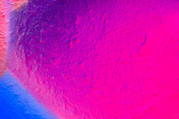 Art under ground. Beautiful street art graffiti background. The wall is decorated with abstract drawings house paint. Modern style urban culture of street youth. Abstract picture on wall