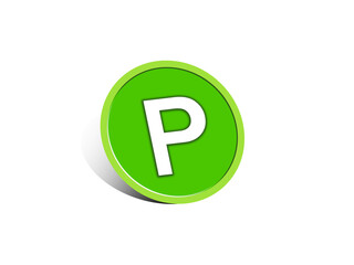 Illustration of point coin. Eco points, etc.　ポイントコインのイラスト　エコポイントなど