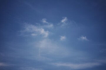 Obraz premium blue sky with clouds