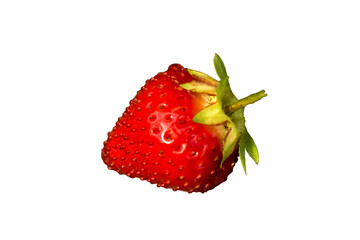 strawberry isolated on white background