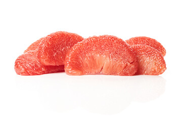 Pomelo or Grapefruit has a sweet taste, planted in Asia