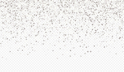 Silver Splash Falling Transparent Background. 