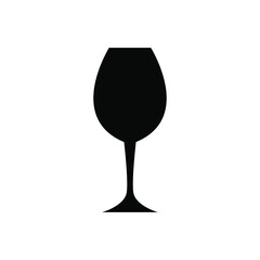 glass of champagne vector