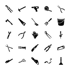Tools Vector Icon Set 
