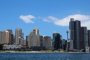 Fototapeta na wymiar Sydney Australien Stadt Sicht 