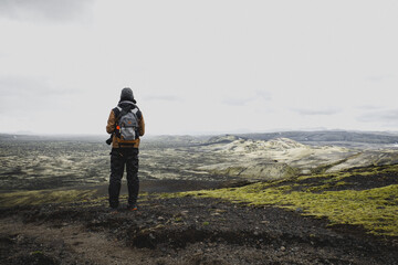 Islande, volcan Laki, Lakagígar