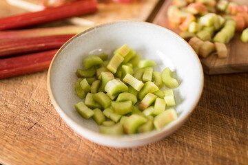 Rhabarberkuchen selber zubereiten