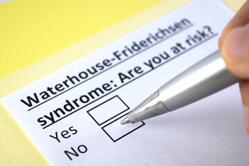 Questionnaire about health problems