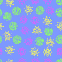 Seamless Geometric Pattern. Abstract texture designs can be used for backgrounds, motifs, textile, wallpapers, fabrics, gift wrapping, templates. Design Paper For Scrapbook. Vector.