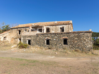 old inn for travelers in the Haza del Lino (Spain)