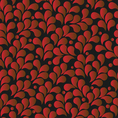 Floral vintage vector pattern